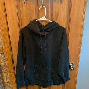 Pink black sweatshirt